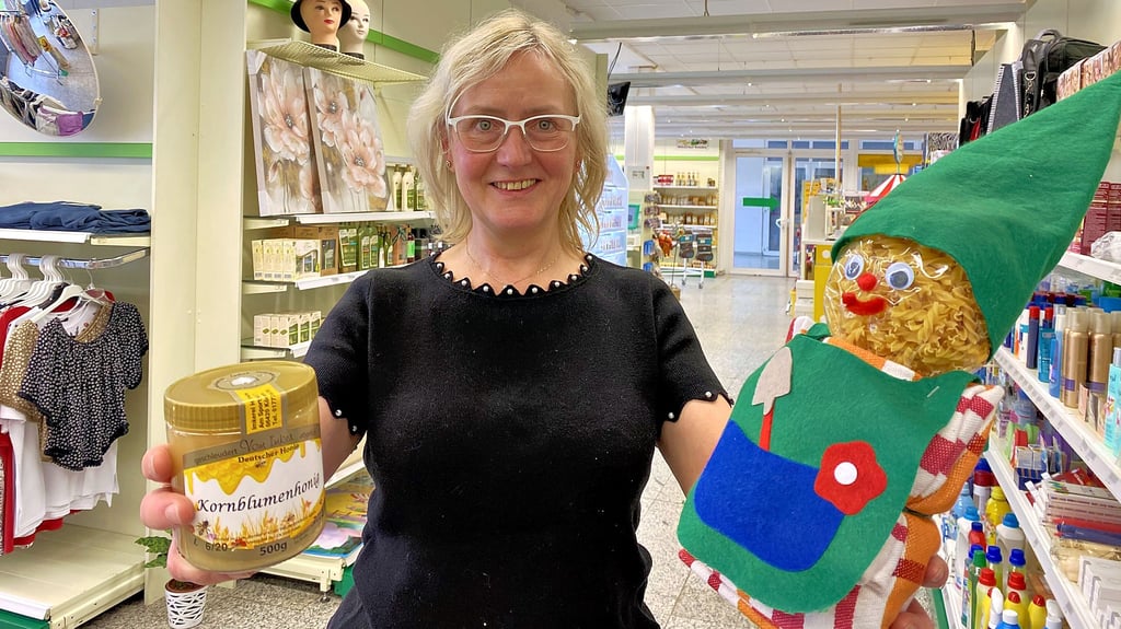 Cornelia Ebert hat in Könnern am Platz des Friedens das Geschäft "Allerlei" eröffnet.
