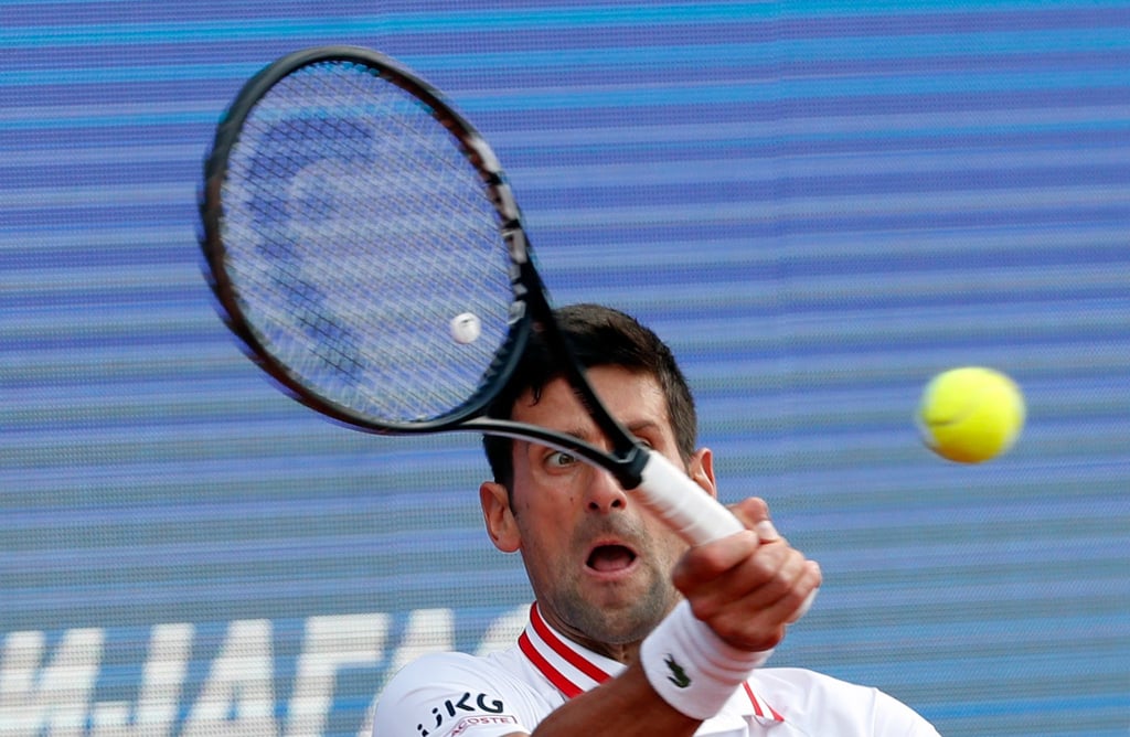 Tritt nicht beim Turnier in Madrid an: Novak Djokovic in Aktion.