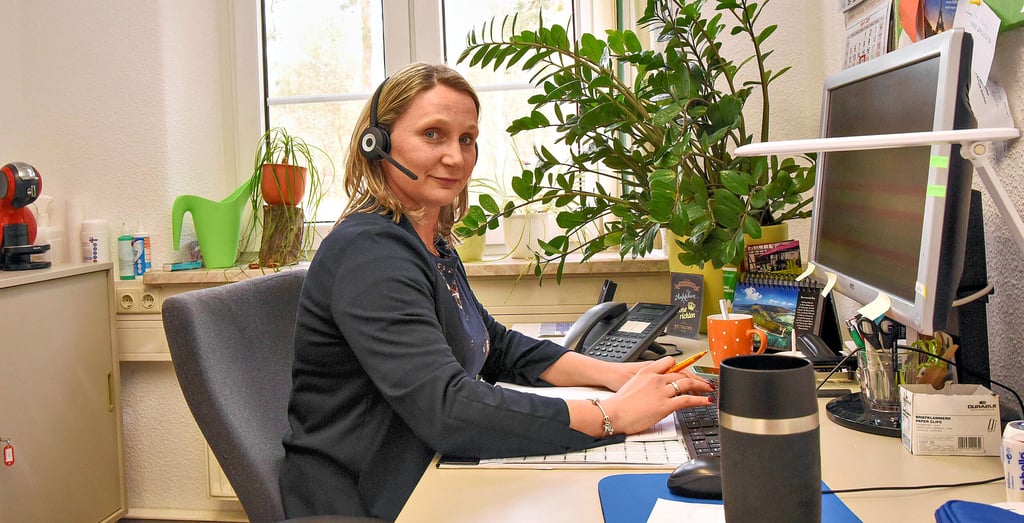 Elisabeth Kaluza arbeitet im Dessau-Roßlauer Gesundheitsamt in der Kontaktnachverfolgung.