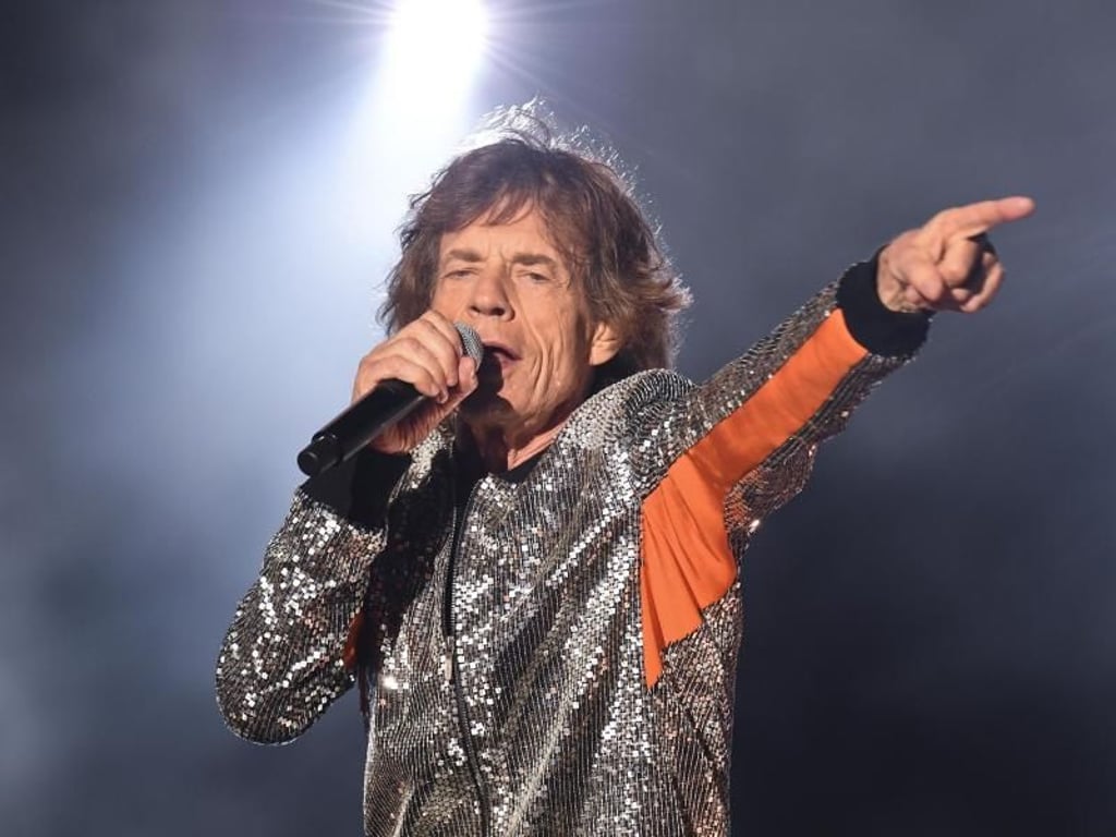 Ein Derwisch auf der Bühne: Mick Jagger. Foto: Carsten Rehder