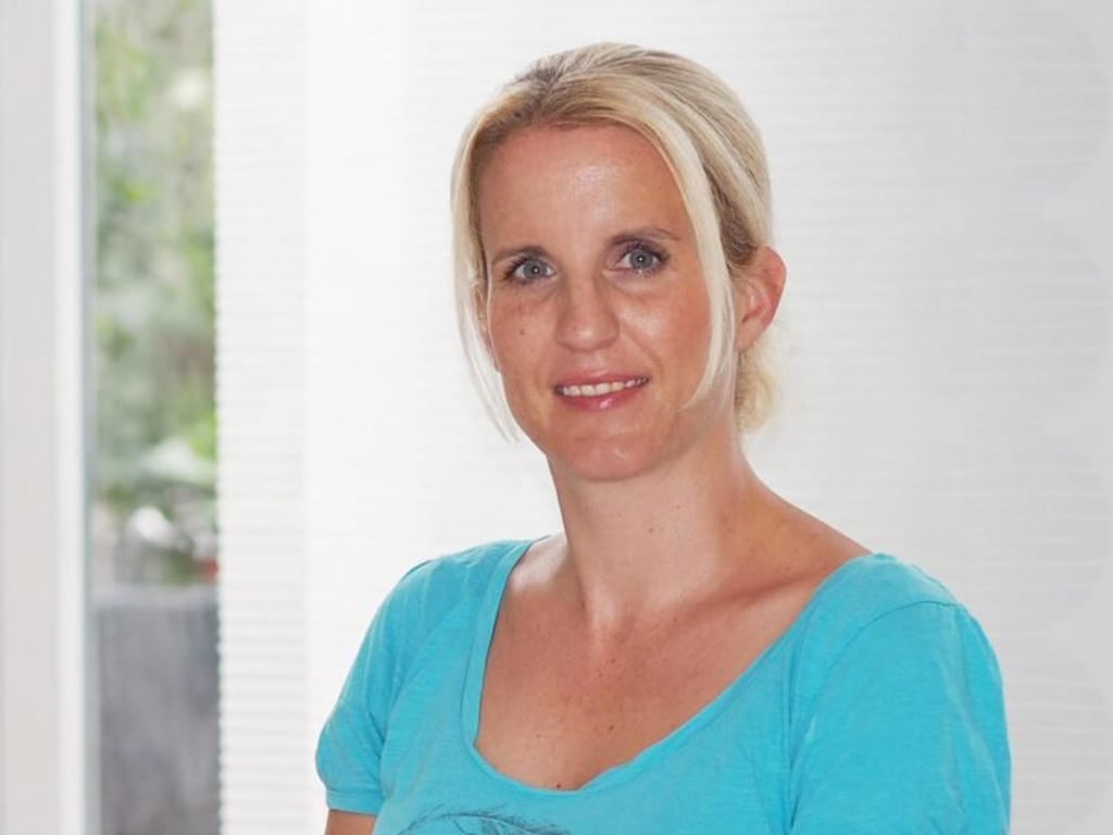 Patricia Wons gibt auf ihrem Blog «Mom's Blog» unter anderem Basteltipps für Eltern. Foto: Patricia Wons/www.moms-blog.de