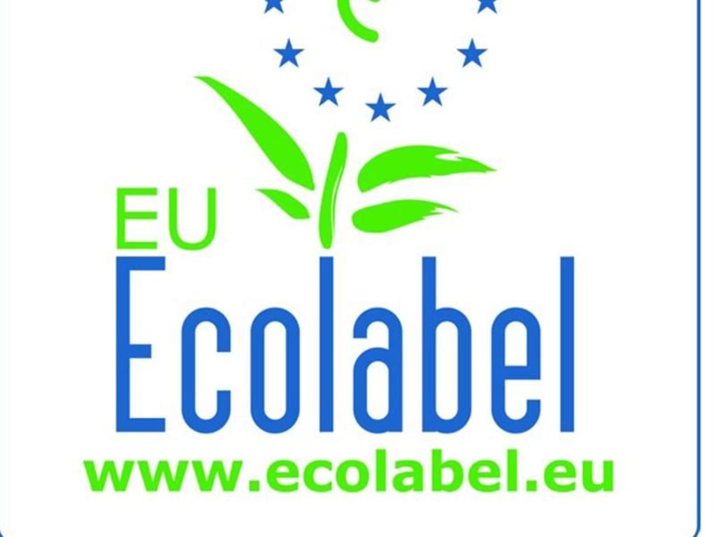 Das europäische Umweltzeichen EcoLabel der Europäischen Kommission mit der Euroblume zertifiziert Produkte aus umweltfreundlicher Fertigung. Foto: EU