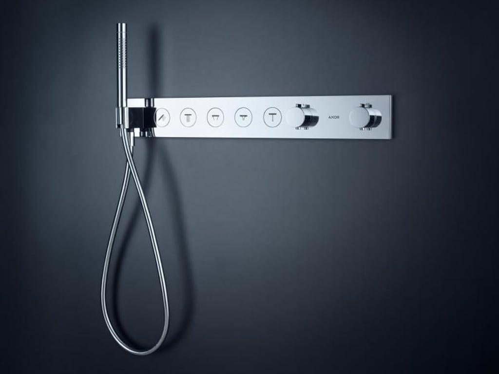 Das Thermostatmodul hat den Vorteil, dass Nutzer über den Regler die exakte Wassertemperatur einstellen können. Hier ein Modell von Axor. Foto: Axor/VDS