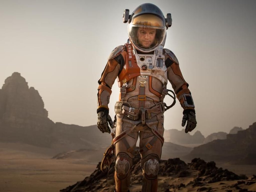 Mann auf dem Mars: Matt Damon als Mark Watney in «Der Marsianer - rettet Mark Watney». Foto: Twentieth Century Fox