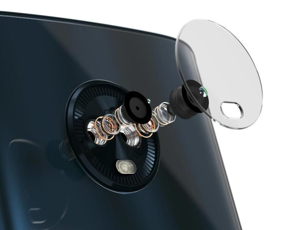 Das neue Moto G6 von Motorola hat eine Doppelkamera mit 12 und 5 Megapixeln. Ihre Software erkennt Objekte und Sehenswürdigkeiten und kann Text scannen. Foto: Motorola