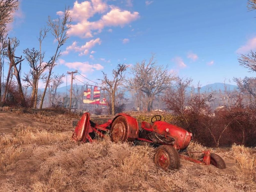 Die Grafik von «Fallout 4» ist deutlich prächtiger als im Vorgänger. Screenshot: Bethesda Foto: Bethesda