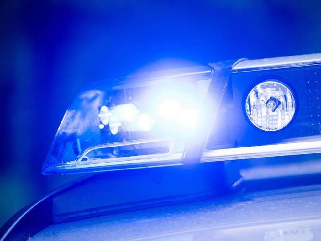 Ein Blaulicht der Polizei. Foto: Lino Mirgeler/Archivbild