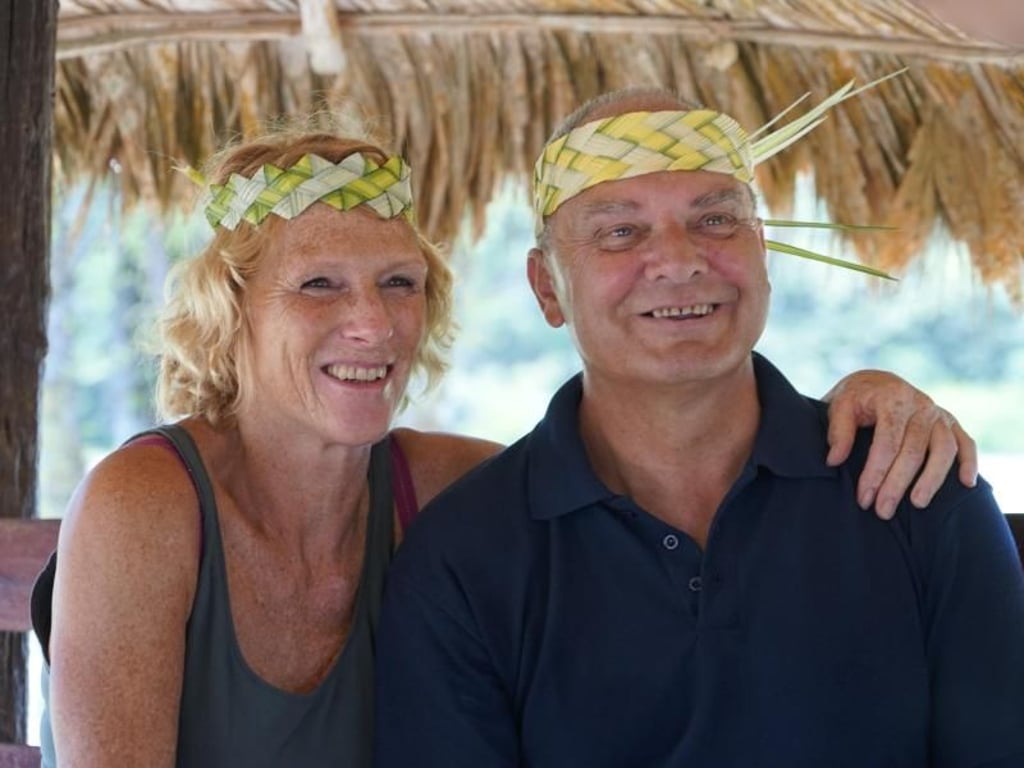 Das niederländische Paar Ronald und Els Nowee ist bereits zum zweiten Mal in Suriname. Foto: Steven Hille