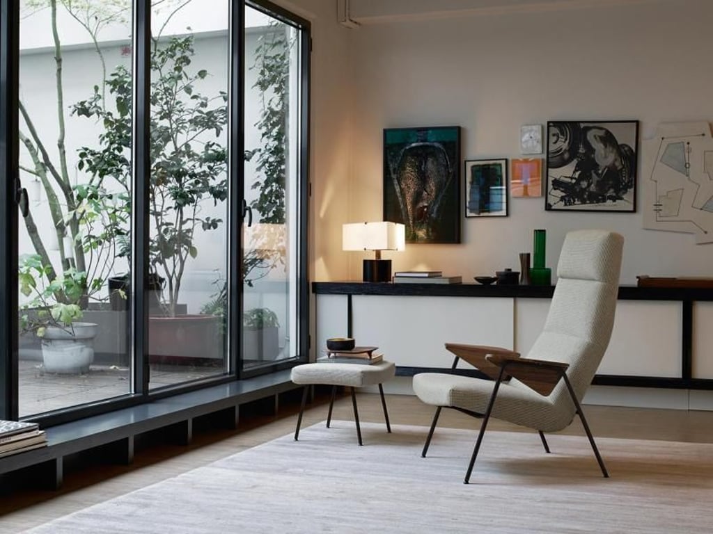 Den Votteler Chair von Designer Arno Votteler aus dem Jahr 1956 legt Walter Knoll 2016 erneut auf. Foto: Walter Knoll