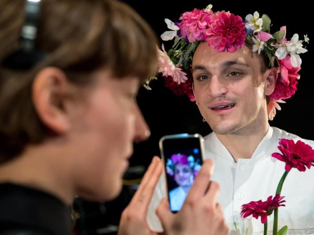 Szene aus Jelineks «Wut» an den Kammerspielen in München. Foto: Sven Hoppe