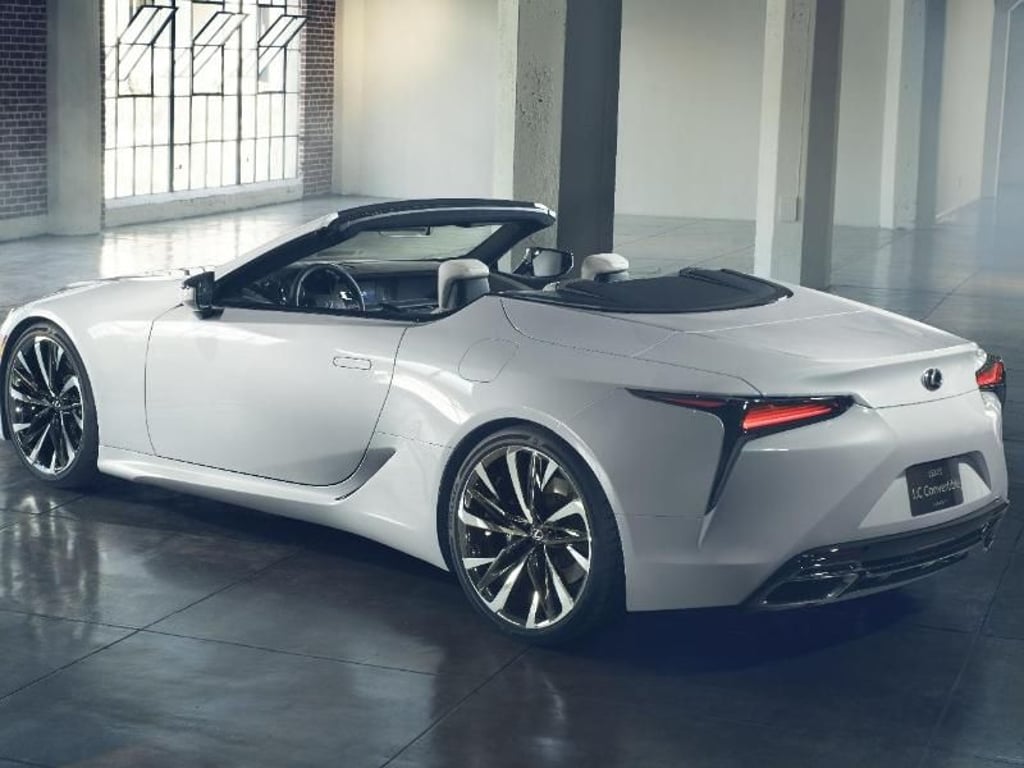 Offenherziger Japaner: Die Serienversion der LC-Cabrio-Studie will Lexus spätestens zur Saison 2020 bauen. Foto: Lexus