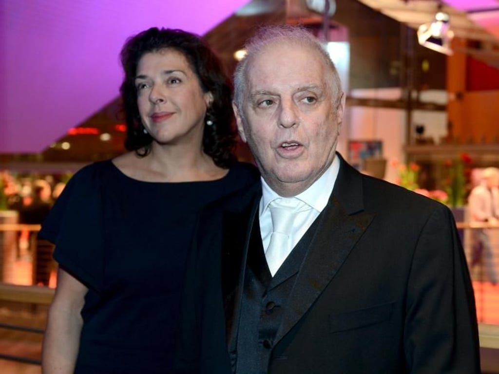 Daniel Barenboim mit Ehefrau Elena Bashkirowa 2014 bei den 64. Internationalen Filmfestspielen in Berlin. Foto: Britta Pedersen