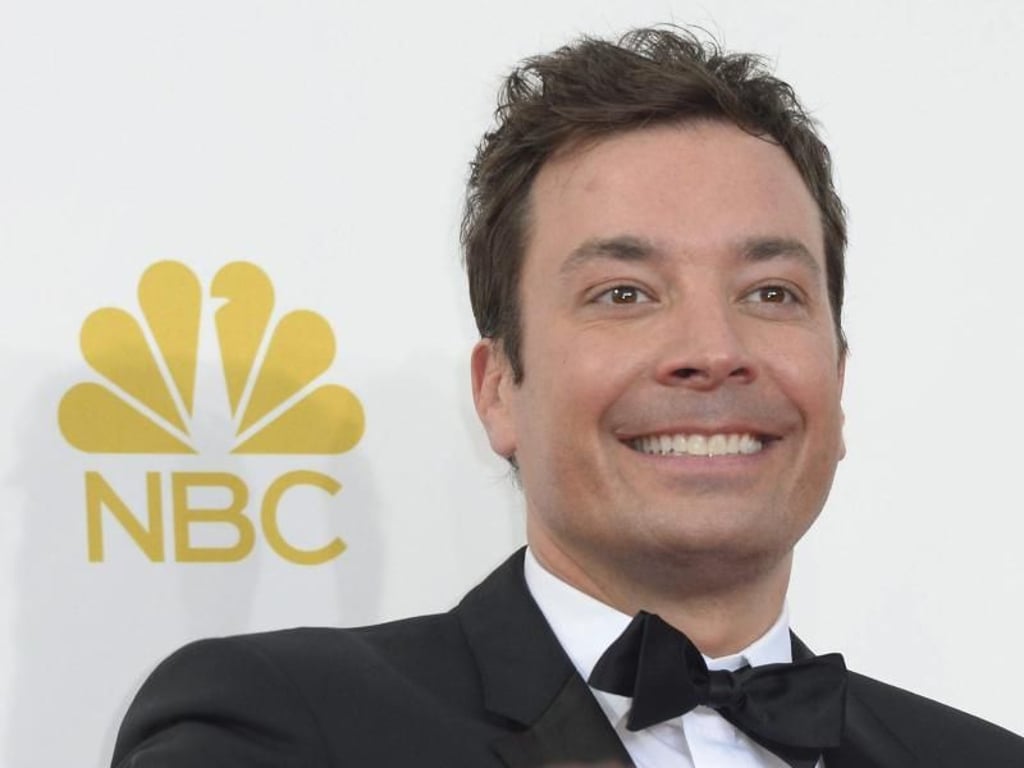 Moderator Jimmy Fallon 2014 in Los Angeles bei der Verleihung der Primetime Emmy Awards. Foto: Paul Buck