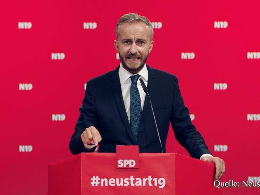 Jan Böhmermann bleibt dabei: Er will SPD-Mitglied werden. Foto: Julia Hüttner/ZDF