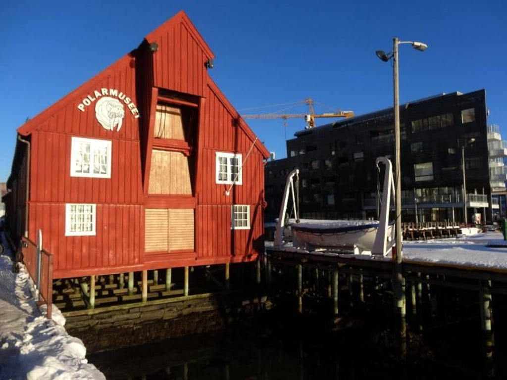 Polarmuseum in Tromsö: Auch abseits der Nordlichter hat Nordnorwegen Besuchern etwas zu bieten. Foto: Andrea Warnecke
