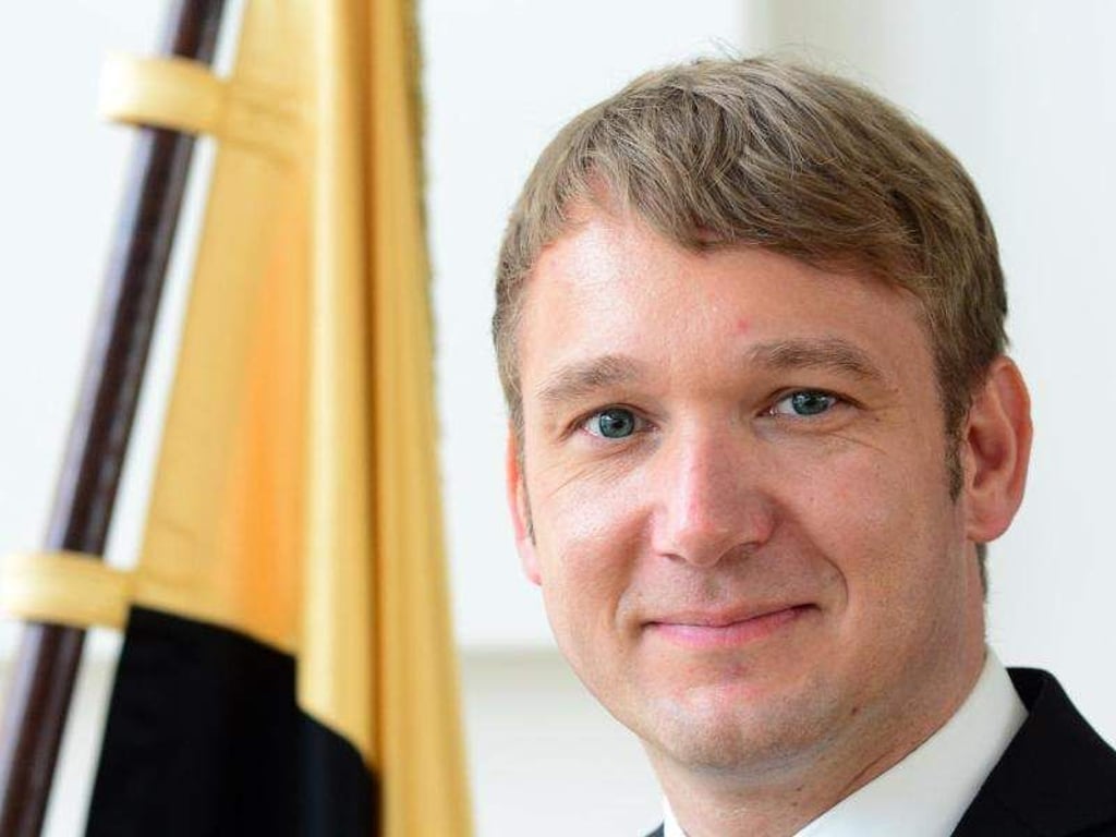 Sachsen Anhalts AfD-Landeschef André Poggenburg. Foto: Maurizio Gambarini/Archiv