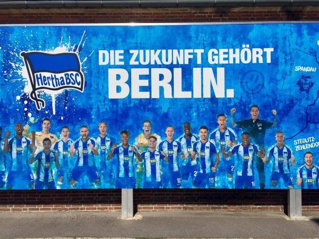 Neues Motto: Hertha BSC startet in die neue Saison. Foto: Jens Mende