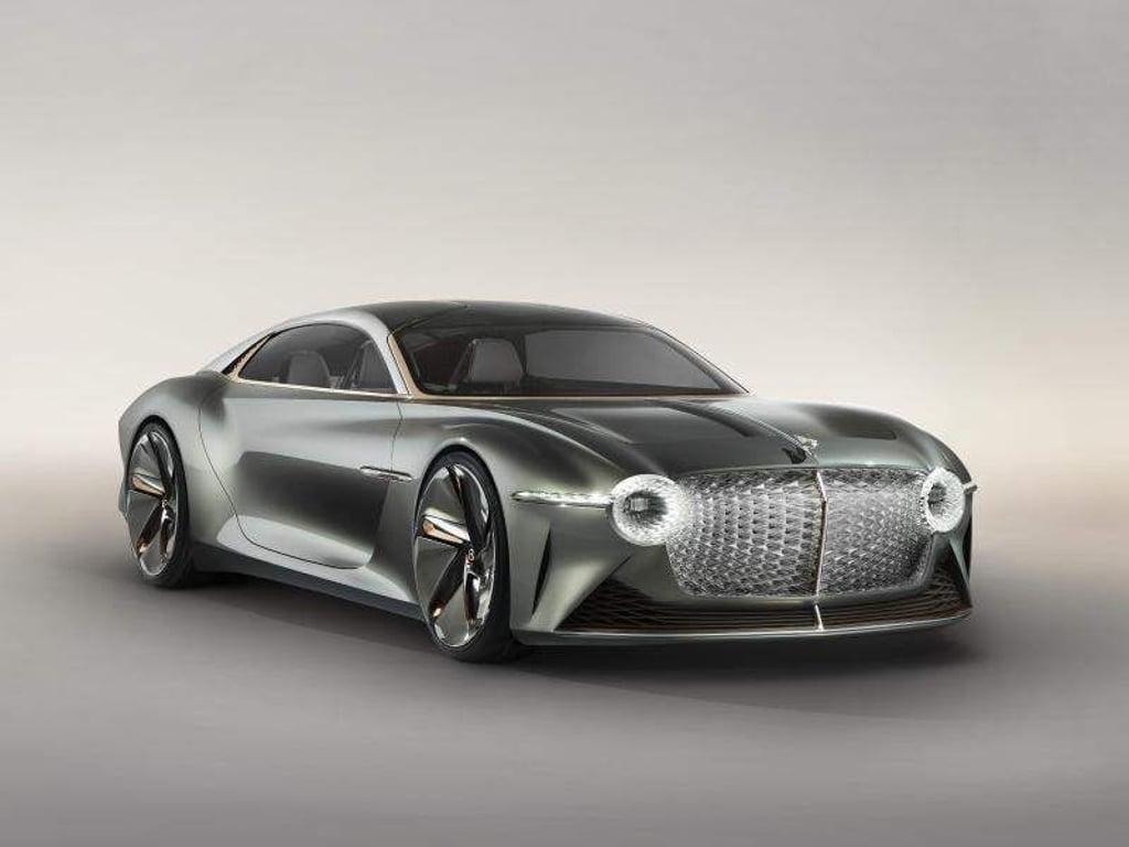 Luxuriöse Elektrosause von übermorgen: Mehr als 300 km/h schnell soll der EXP 100GT laut Bentley fahren können. Foto: Bentley/dpa-tmn