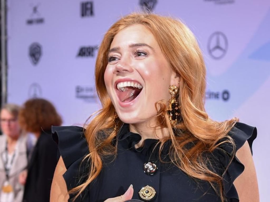 Palina Rojinski hat ihre First Steps schon hinter sich. Foto: Jens Kalaene