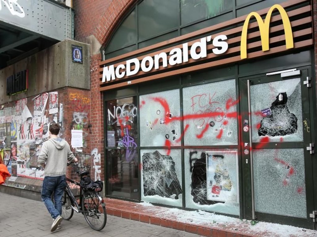 McDonald's-Filiale im Schanzenviertel. Foto: Bodo Marks