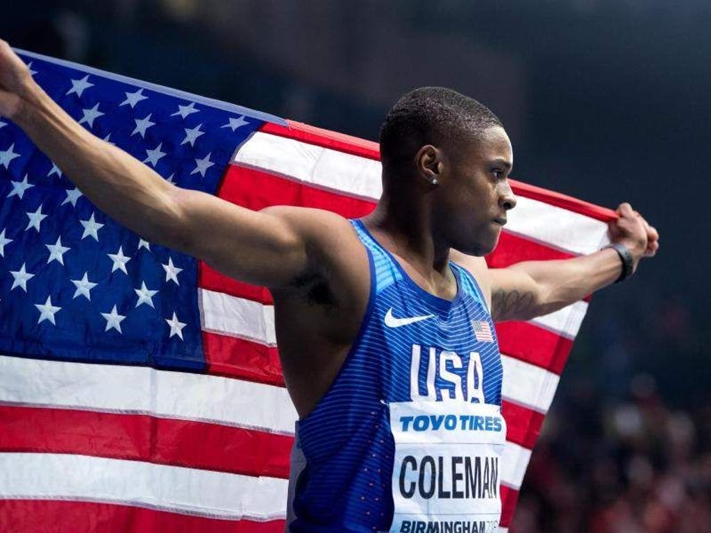 US-Sprintstar Christian Coleman soll drei Dopingtests verpasst haben. Foto: Sven Hoppe