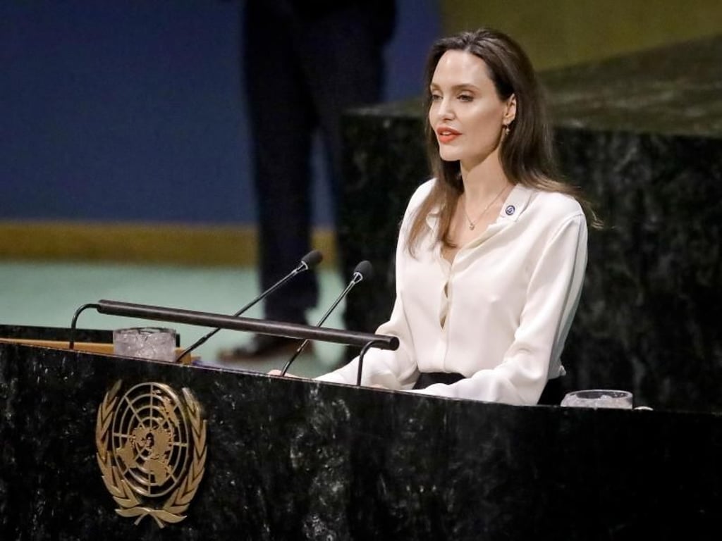 Angelina Jolie kämpft seit Jahren gegen sexuelle Gewalt in Krisengebieten. Foto: Bebeto Matthews/AP