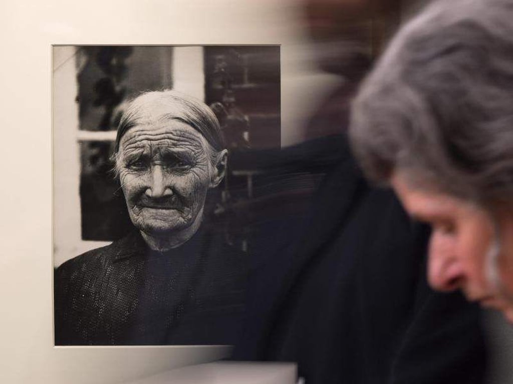Porträt einer alten Frau, Worpswede 1937. Foto: Ingo Wagner