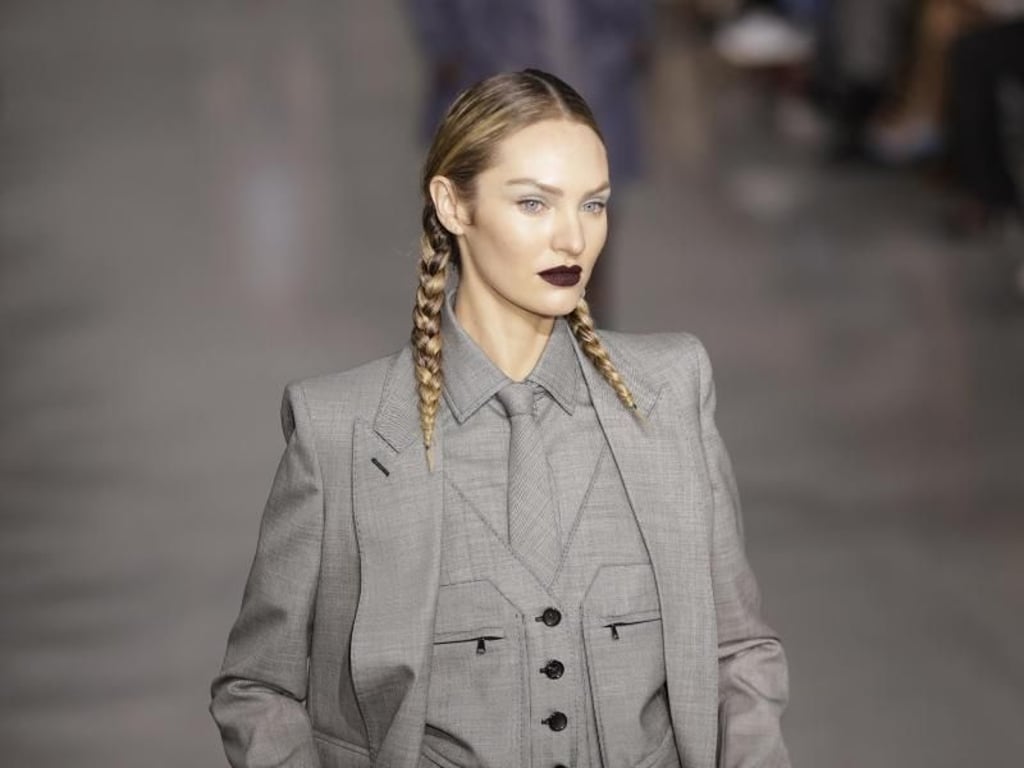 Candice Swanepoel, Model aus Südafrika, bei der Max Mara Frühjahr-Sommer 2020 Show in Mailand. Foto: Luca Bruno