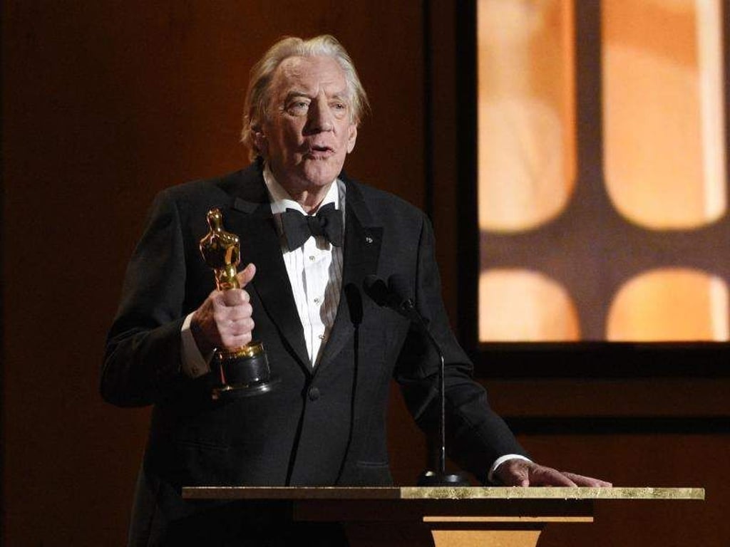 Donald Sutherland wurde mit einem Ehren-Oscar ausgezeichnet. Foto: Chris Pizzello