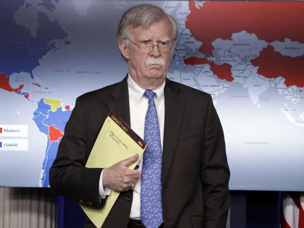 US-Präsident Donald Trump hat seinen Nationalen Sicherheitsberater John Bolton entlassen. Foto: Evan Vucci/AP