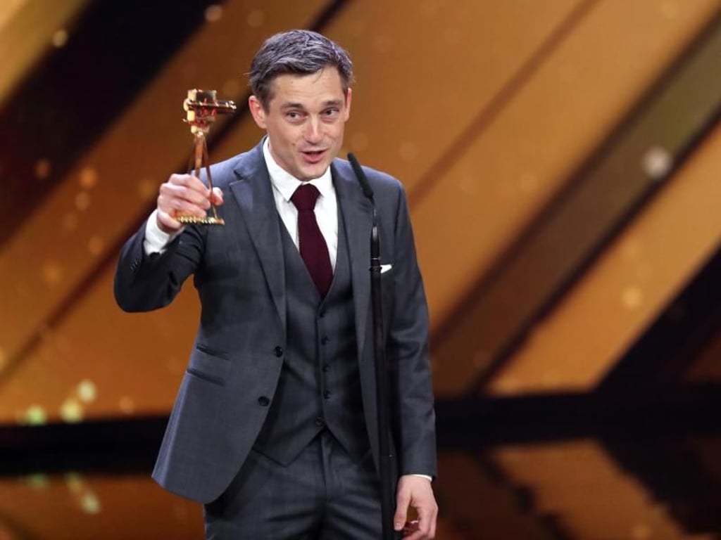 Volker Bruch ist als «bester Schauspieler» ausgezeichnet worden. Foto: Christian Charisius
