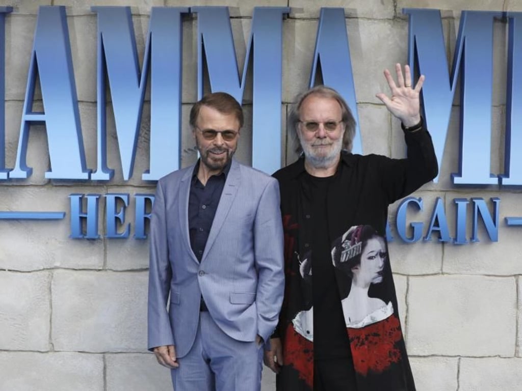 Sie schrieben unsterbliche Hits für die Ewigkeit: Benny Andersson (r) und Björn Ulvaeus. Foto: Vianney Le Caer/Invision/AP
