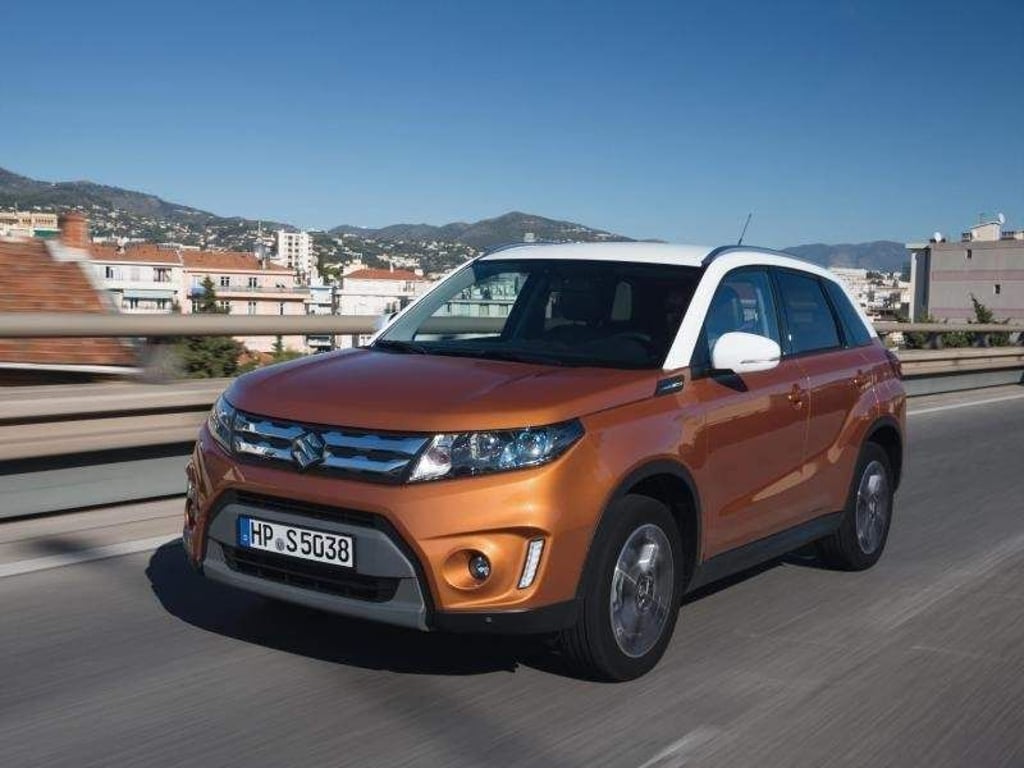 Dieser Lifestyle-SUV bringt Farbe in den Automarkt. Ab März steht der Suzuki Vitara bei den Händlern. Foto: Suzuki