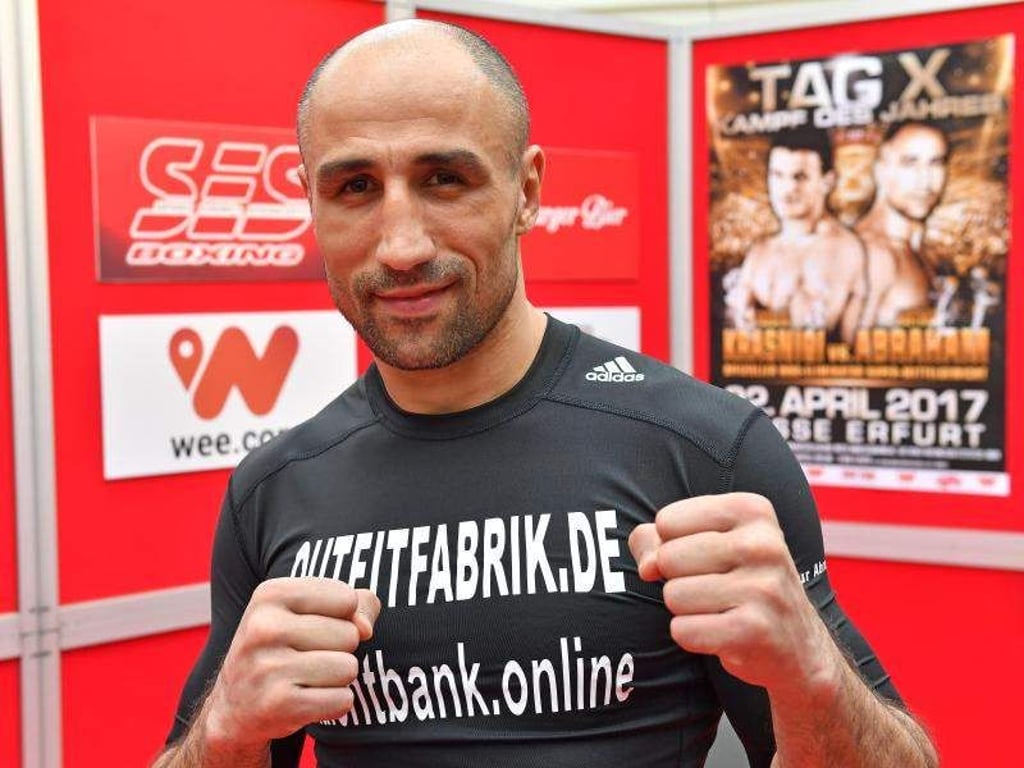 Arthur Abraham hat sich noch einmal aufgerafft und boxt gegen Patrick Nielsen aus Dänemark. Foto: Martin Schutt