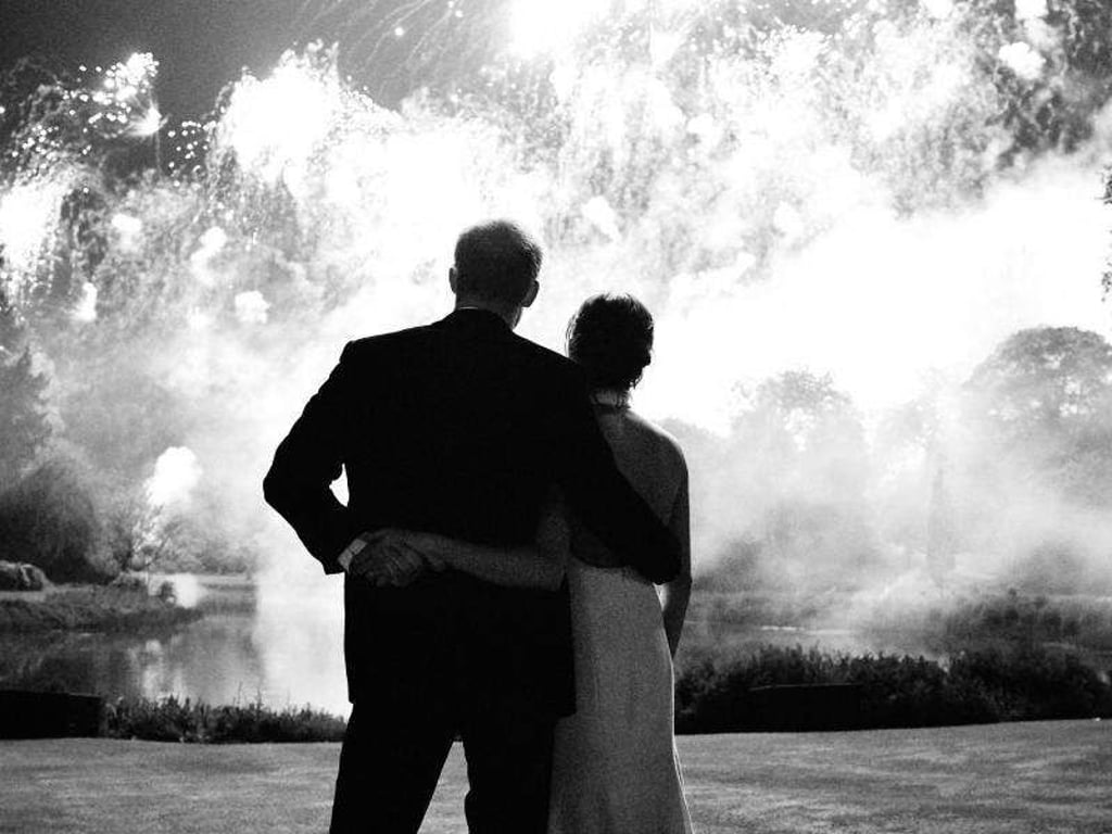 Ganz eng: Prinz Harry, Herzog von Sussex, und Meghan Markle am Abend ihrer Hochzeit. Foto: Chris Allerton/Kensington Palace/AP