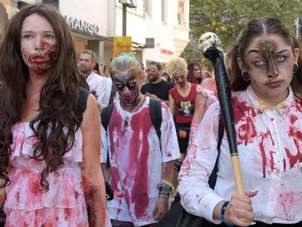 Zombie-Walk in Ulm. Foto: Stefan Puchner