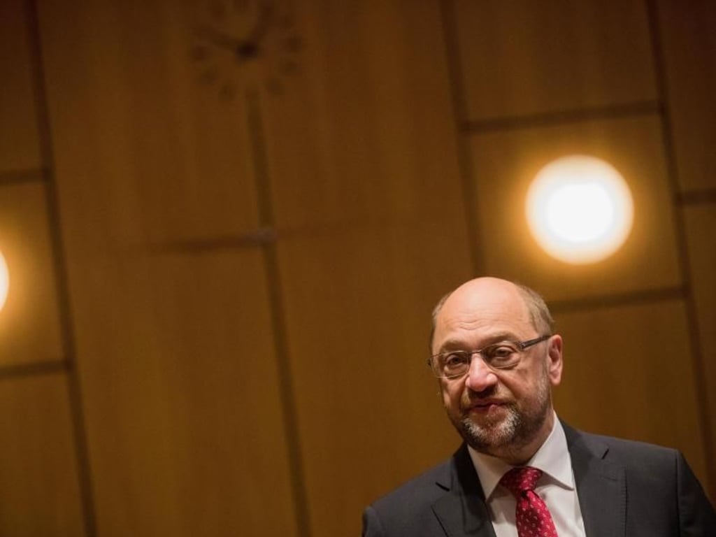 Die SPD stürzt mit Spitzenkandidat Martin Schulz ab. Foto: Rolf Vennenbernd