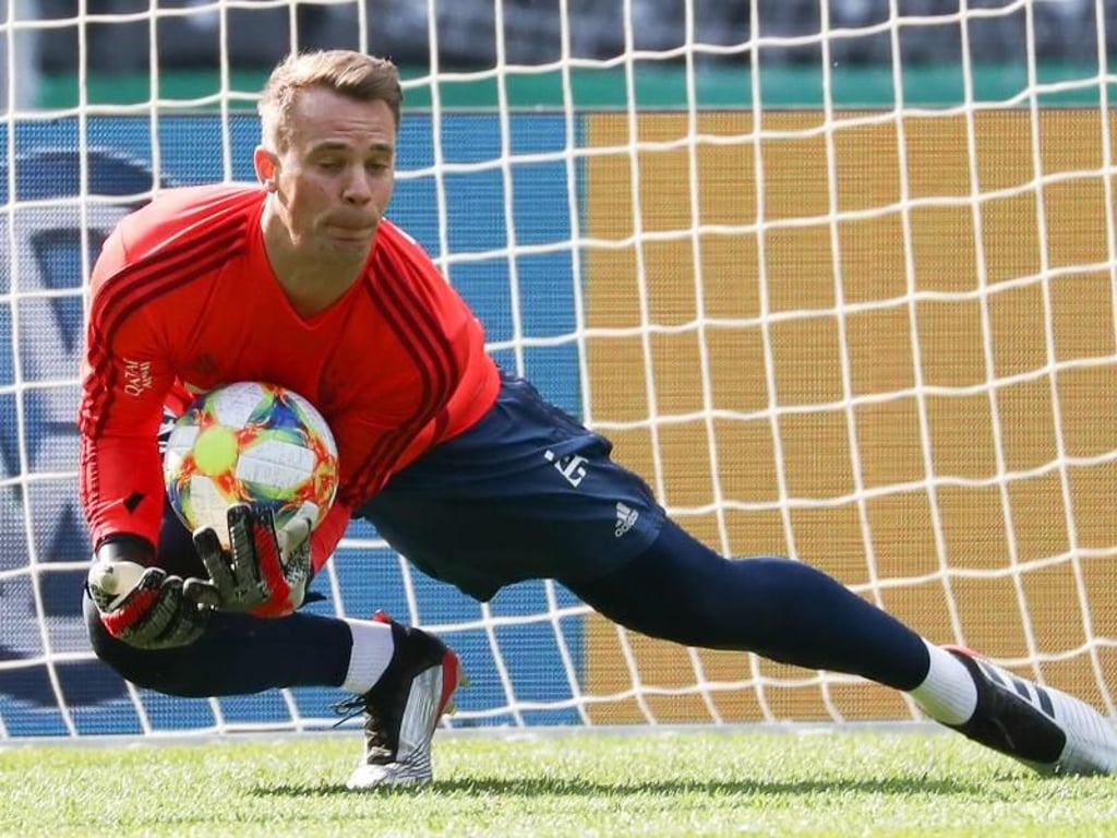 Manuel Neuer wird im Tor des FC Bayern stehen. Foto: Christian Charisius