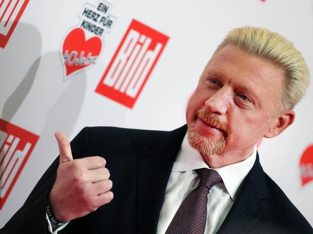 Boris Becker hat seinen Humor nicht verloren. Foto: Jens Büttner