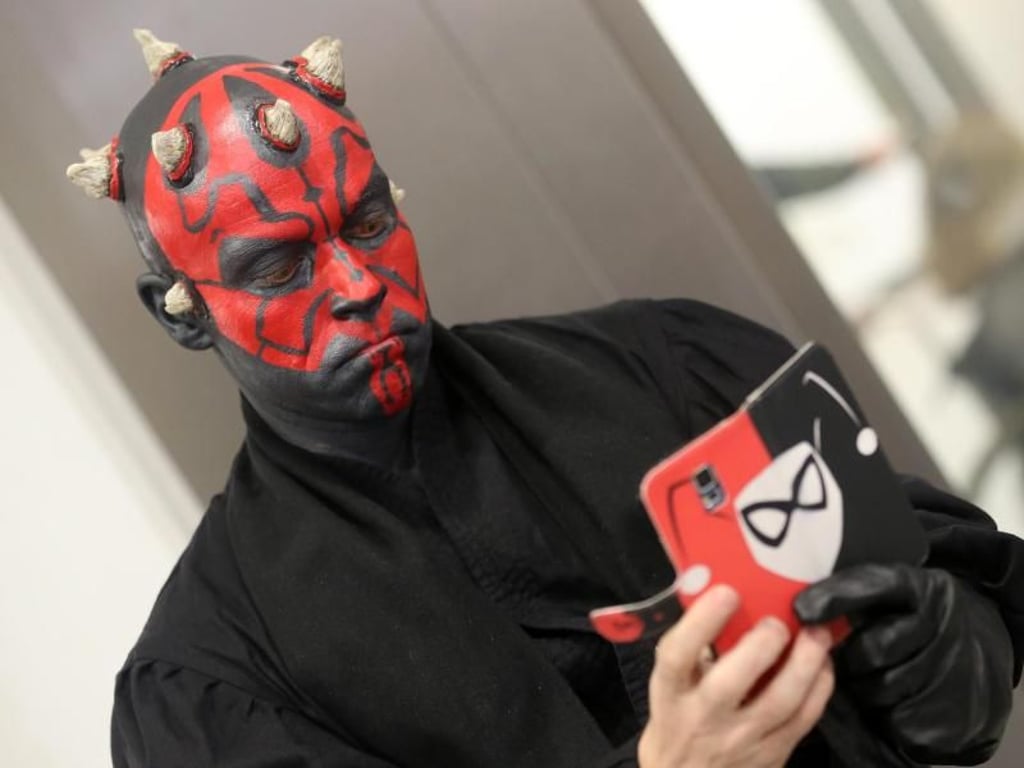 Darth Maul («Star Wars») hat zu tun. Foto: Roland Weihrauch