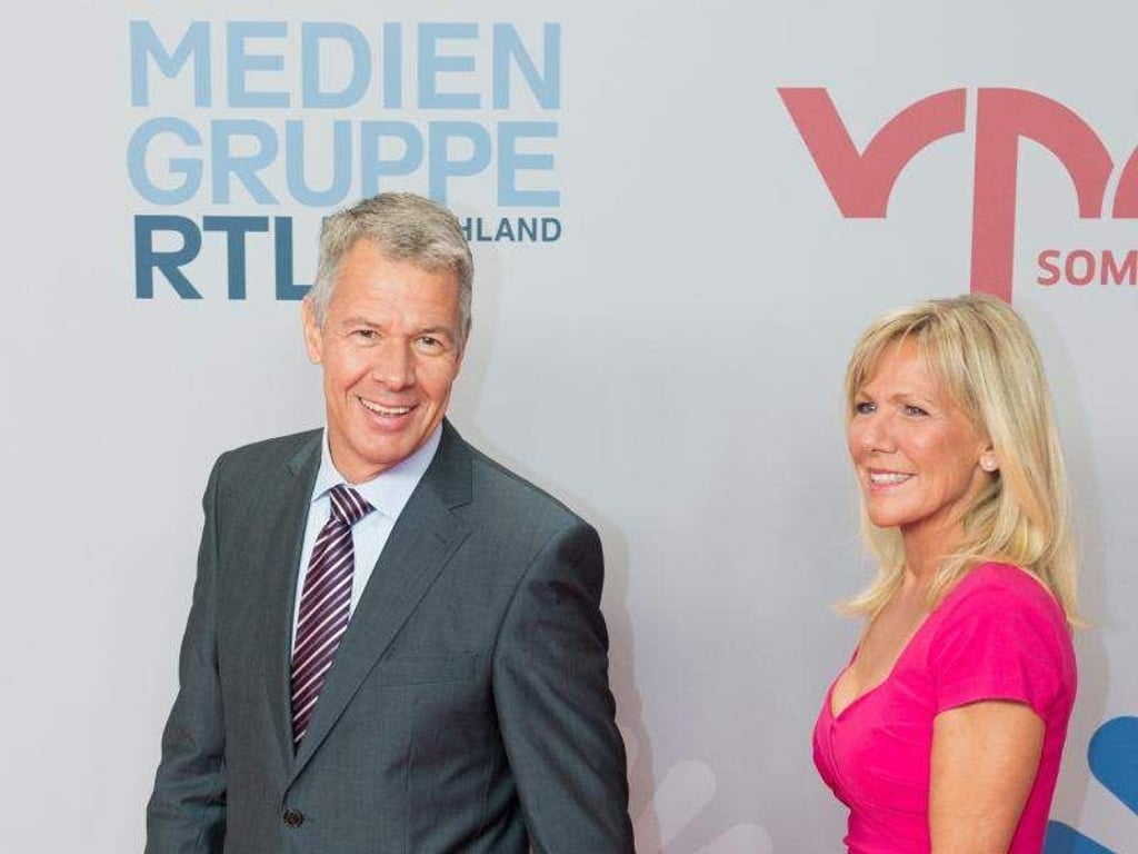 Peter Kloeppel und Ulrike von der Groeben sind seit Jahrzehnten die Gesichter von «RTL Aktuell». Foto: Bernd von Jutrczenka