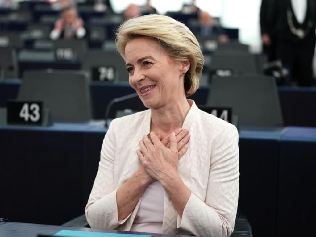 Geschafft: Ursula von der Leyen wird neue Präsidentin der EU-Kommission. Foto: Michael Kappeler