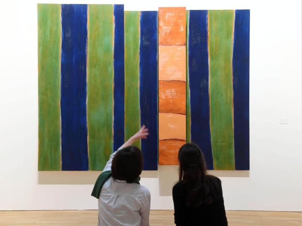 «The Bather» aus dem Jahr 1983 von Sean Scully. Foto: Uli Deck
