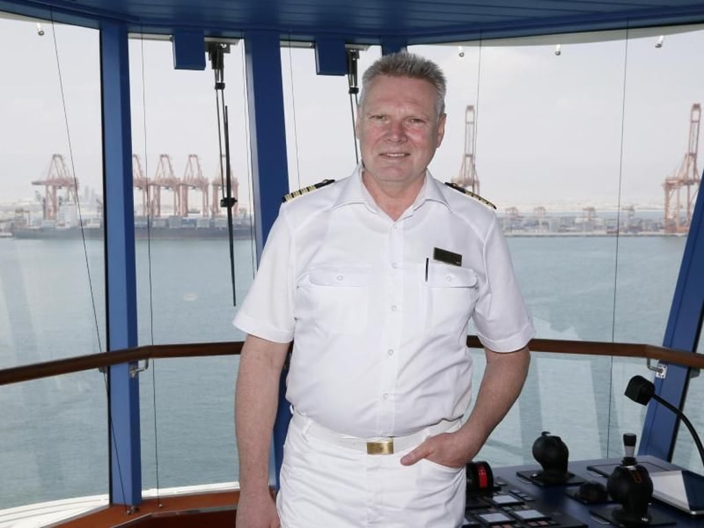 Detlef Harms ist Kapitän auf der «Aida Prima». Foto: Aida Cruises