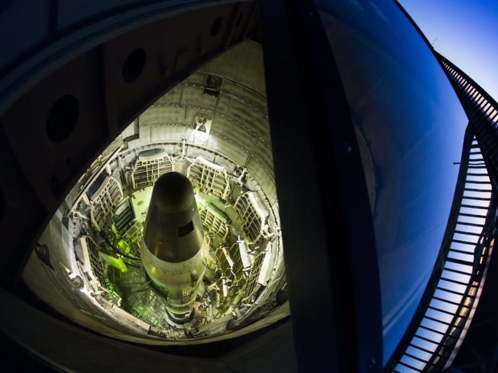 US-Rakete im Silo: Foto: Jim Lo Scalzo