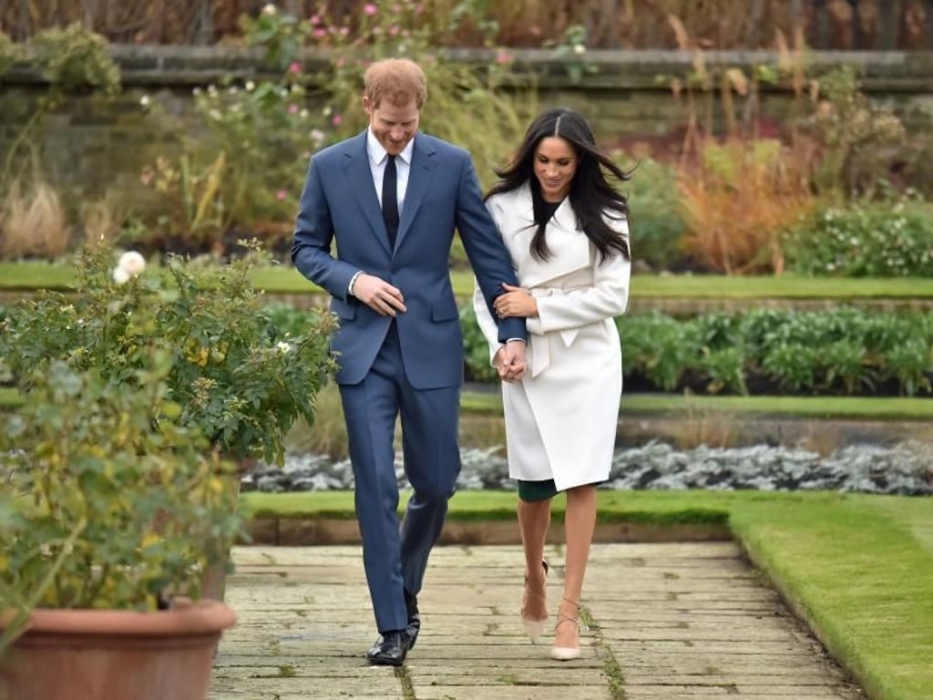 Ein glückliches Paar: Prinz Harry und Meghan Markle. Foto: Dominic Lipinski
