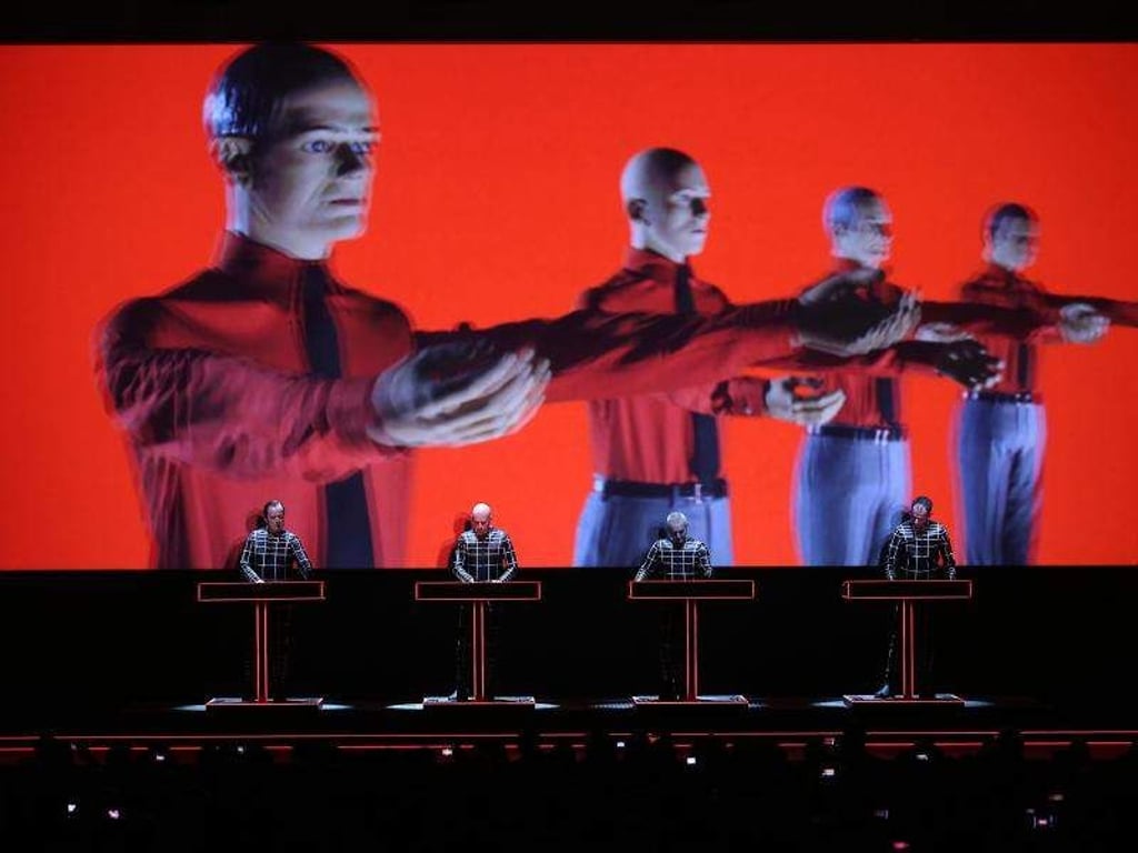 Kraftwerk haben in New York einen Grammy gewonnen. Bei der Verleihung waren die Elektro-Pioniere nicht anwesend. Foto: Oliver Berg