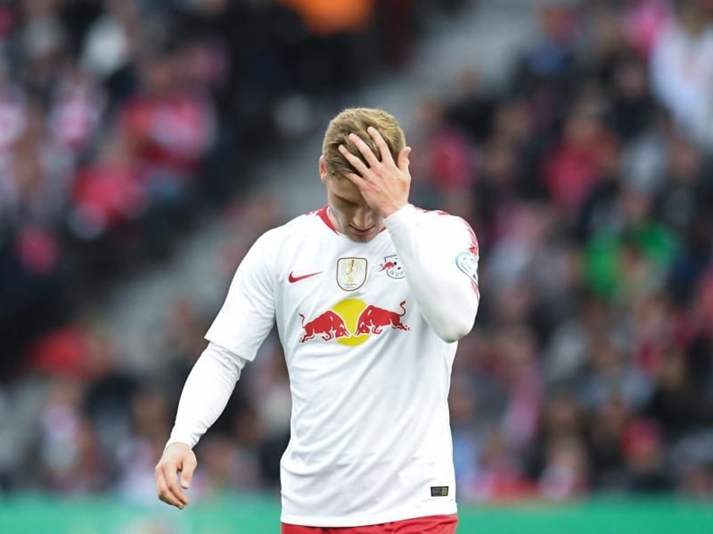 Am Ende waren die Leipziger um Timo Werner knapp geschlagen. Foto: Matthias Balk