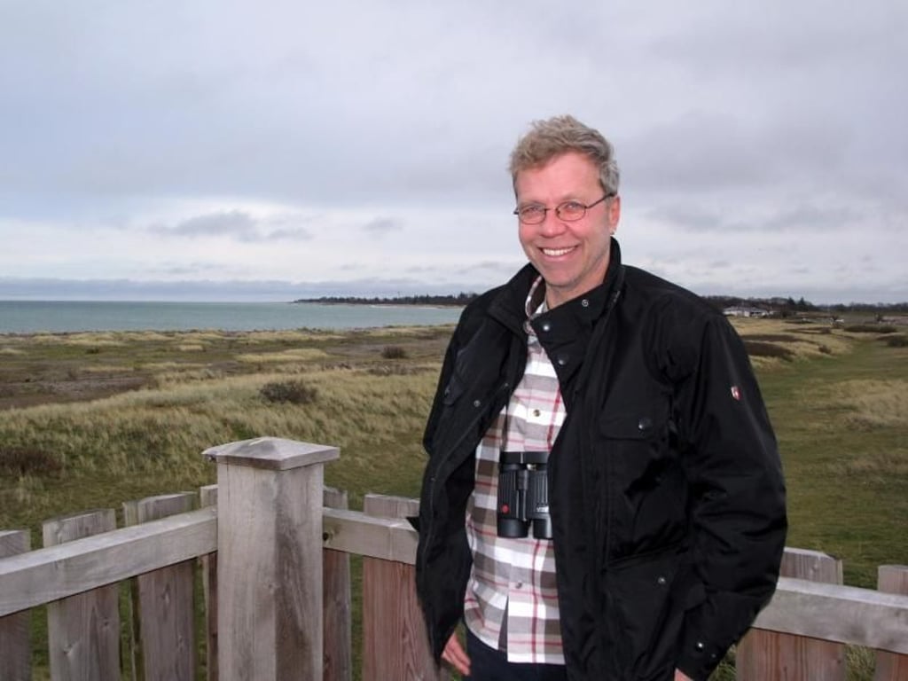 Mathias Krause ist Vorsitzender des Vereins Haff und Huk, der sich um das Naturschutzgebiet Nördliche Seeniederung kümmert. Foto: Verena Wolff