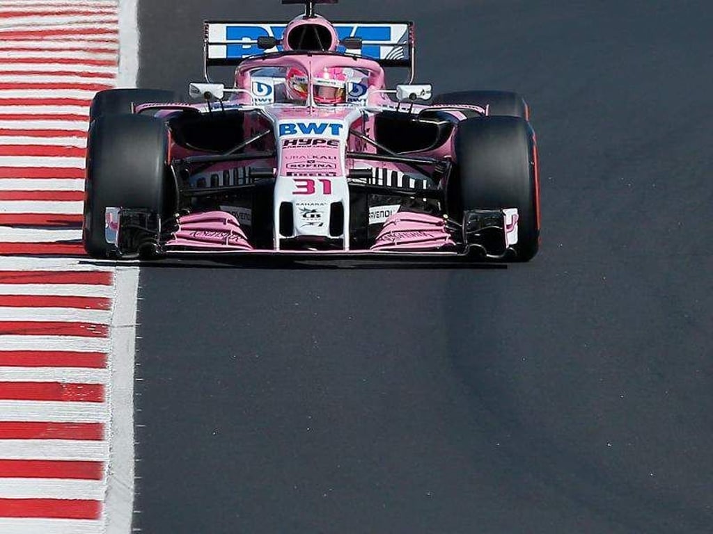 Nach einem Besitzerwechsel wegen Insolvenz fährt das ehemals nur Force India genannte Team mit einer neuen Lizenz. Foto: Manu Fernandez/AP
